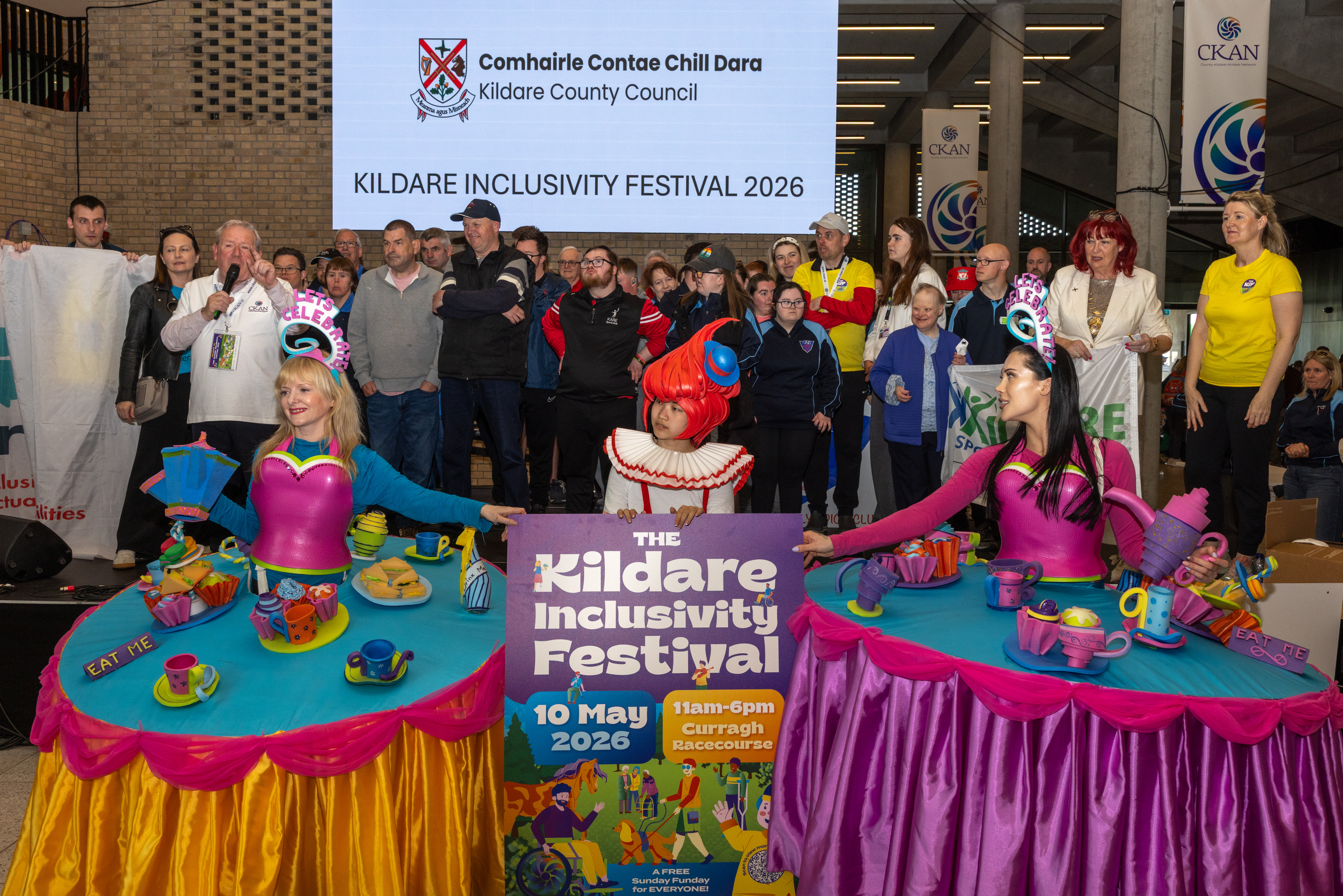 Kildare Inclusivity Festival 2026 group photo. 